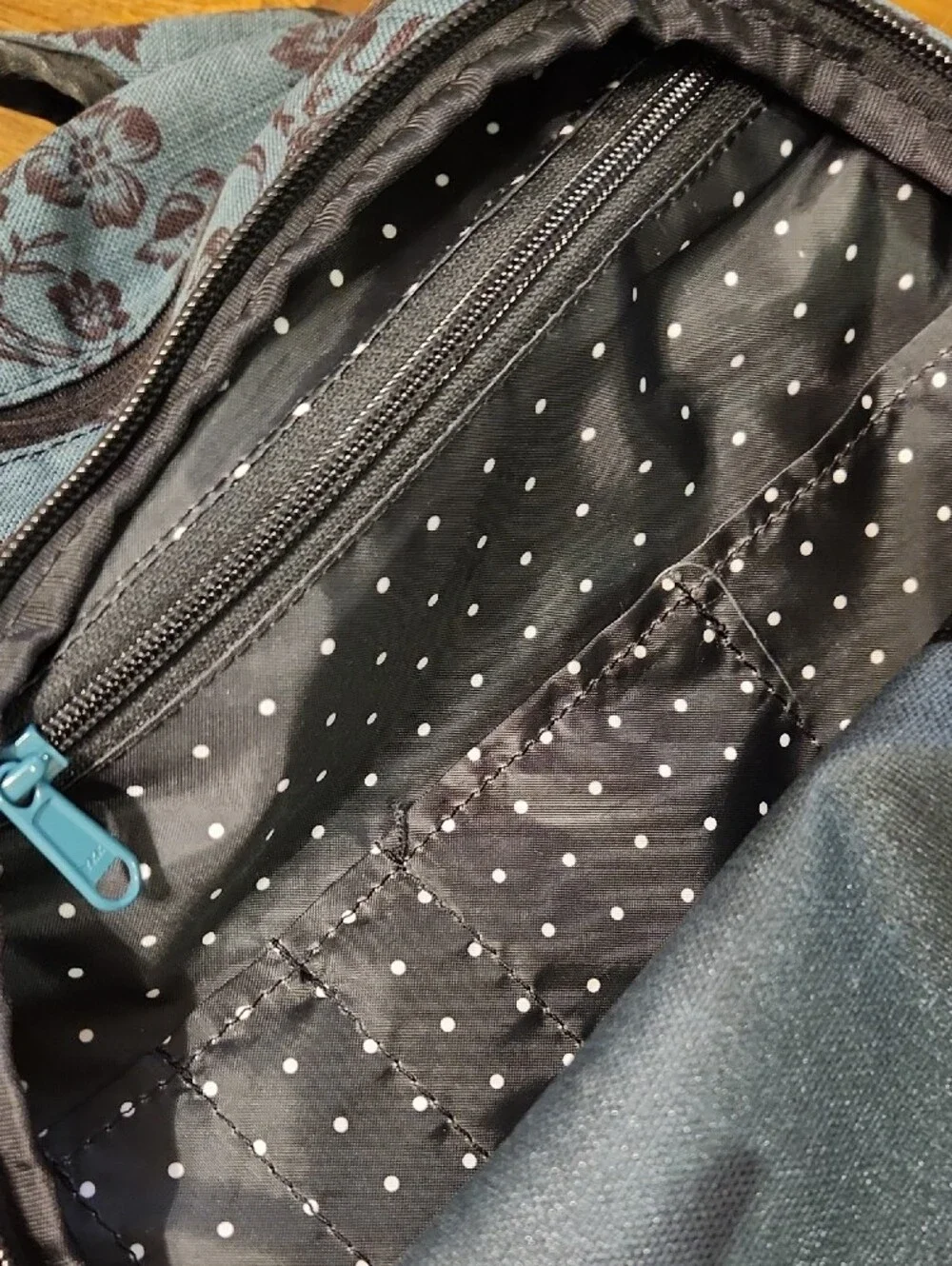 Dakine Teal Botanical Floral Backpack